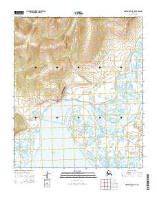 Norton Bay D-5 NE Alaska Current topographic map, 1:25000 scale, 7.5 X 7.5 Minute, Year 2014