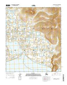 Norton Bay D-6 SE Alaska Current topographic map, 1:25000 scale, 7.5 X 7.5 Minute, Year 2014