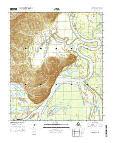 Nulato D-4 NE Alaska Current topographic map, 1:25000 scale, 7.5 X 7.5 Minute, Year 2015