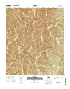 Nulato D-5 NE Alaska Current topographic map, 1:25000 scale, 7.5 X 7.5 Minute, Year 2015