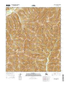 Nulato D-5 NW Alaska Current topographic map, 1:25000 scale, 7.5 X 7.5 Minute, Year 2015