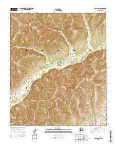 Nulato D-5 SW Alaska Current topographic map, 1:25000 scale, 7.5 X 7.5 Minute, Year 2015