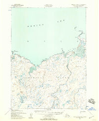 Nunivak Island B-4 Alaska Historical topographic map, 1:63360 scale, 15 X 15 Minute, Year 1952