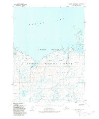 Nunivak Island B-4 Alaska Historical topographic map, 1:63360 scale, 15 X 15 Minute, Year 1952