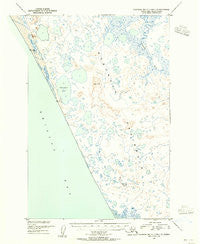 Nushagak Bay C-4 And C-5 Alaska Historical topographic map, 1:63360 scale, 15 X 15 Minute, Year 1950