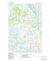 Nushagak Bay D-1 Alaska Historical topographic map, 1:63360 scale, 15 X 15 Minute, Year 1952
