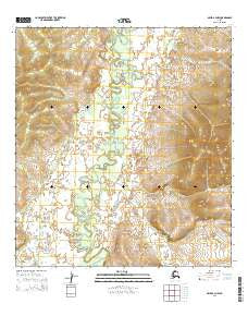 Ophir A-3 NW Alaska Current topographic map, 1:25000 scale, 7.5 X 7.5 Minute, Year 2015
