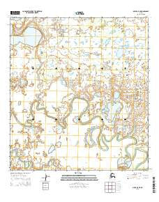 Ophir A-5 NE Alaska Current topographic map, 1:25000 scale, 7.5 X 7.5 Minute, Year 2015