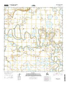 Ophir A-5 NW Alaska Current topographic map, 1:25000 scale, 7.5 X 7.5 Minute, Year 2014