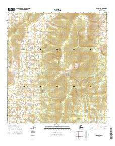 Ophir B-4 SE Alaska Current topographic map, 1:25000 scale, 7.5 X 7.5 Minute, Year 2015