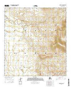 Ophir B-4 SW Alaska Current topographic map, 1:25000 scale, 7.5 X 7.5 Minute, Year 2015