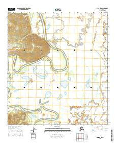 Ophir B-5 NE Alaska Current topographic map, 1:25000 scale, 7.5 X 7.5 Minute, Year 2015