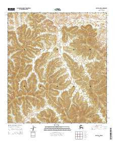 Ophir B-6 NW Alaska Current topographic map, 1:25000 scale, 7.5 X 7.5 Minute, Year 2015