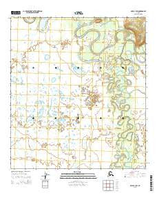 Ophir C-3 SW Alaska Current topographic map, 1:25000 scale, 7.5 X 7.5 Minute, Year 2015