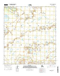Ophir C-4 SE Alaska Current topographic map, 1:25000 scale, 7.5 X 7.5 Minute, Year 2015