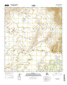 Ophir C-5 NE Alaska Current topographic map, 1:25000 scale, 7.5 X 7.5 Minute, Year 2015