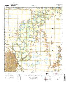 Ophir C-5 SE Alaska Current topographic map, 1:25000 scale, 7.5 X 7.5 Minute, Year 2015