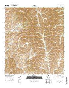Ophir C-6 NW Alaska Current topographic map, 1:25000 scale, 7.5 X 7.5 Minute, Year 2015