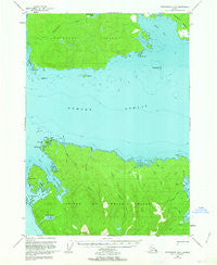 Petersburg B-5 Alaska Historical topographic map, 1:63360 scale, 15 X 15 Minute, Year 1949