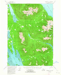 Petersburg D-4 Alaska Historical topographic map, 1:63360 scale, 15 X 15 Minute, Year 1951