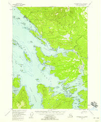 Petersburg D-6 Alaska Historical topographic map, 1:63360 scale, 15 X 15 Minute, Year 1948