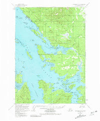 Petersburg D-6 Alaska Historical topographic map, 1:63360 scale, 15 X 15 Minute, Year 1951