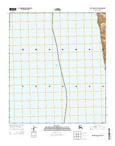 Point Hope D-2 OE W SE Alaska Current topographic map, 1:25000 scale, 7.5 X 7.5 Minute, Year 2014