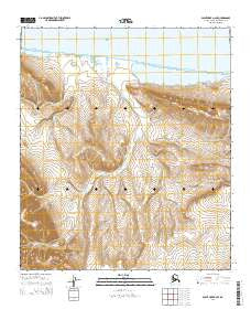 Point Hope D-2 SE Alaska Current topographic map, 1:25000 scale, 7.5 X 7.5 Minute, Year 2014