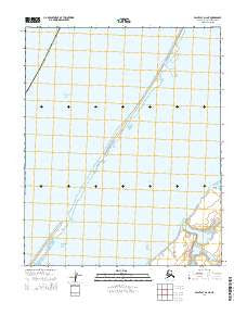 Point Lay D-2 NE Alaska Current topographic map, 1:25000 scale, 7.5 X 7.5 Minute, Year 2014