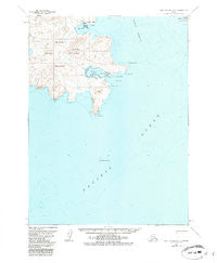 Port Moller A-2 Alaska Historical topographic map, 1:63360 scale, 15 X 15 Minute, Year 1963