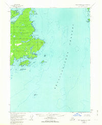 Prince Rupert D-4 Alaska Historical topographic map, 1:63360 scale, 15 X 15 Minute, Year 1955