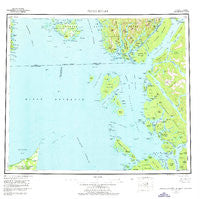 Prince Rupert Alaska Historical topographic map, 1:250000 scale, 1 X 2 Degree, Year 1959