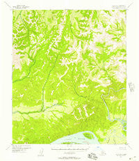 Ruby D-6 Alaska Historical topographic map, 1:63360 scale, 15 X 15 Minute, Year 1952