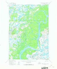 Russian Mission B-5 Alaska Historical topographic map, 1:63360 scale, 15 X 15 Minute, Year 1954