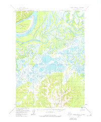Russian Mission D-3 Alaska Historical topographic map, 1:63360 scale, 15 X 15 Minute, Year 1952