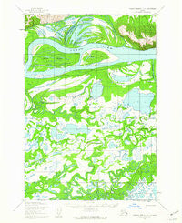 Russian Mission D-5 Alaska Historical topographic map, 1:63360 scale, 15 X 15 Minute, Year 1952