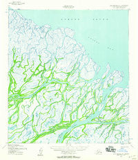 Saint Michael A-4 Alaska Historical topographic map, 1:63360 scale, 15 X 15 Minute, Year 1952