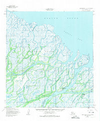 Saint Michael A-4 Alaska Historical topographic map, 1:63360 scale, 15 X 15 Minute, Year 1952