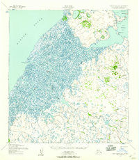 Saint Michael B-1 Alaska Historical topographic map, 1:63360 scale, 15 X 15 Minute, Year 1952