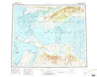 Selawik Alaska Historical topographic map, 1:250000 scale, 1 X 3 Degree, Year 1957
