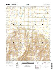 Selawik A-2 NE Alaska Current topographic map, 1:25000 scale, 7.5 X 7.5 Minute, Year 2015