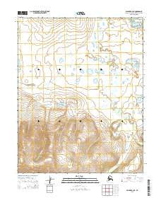 Selawik A-3 NE Alaska Current topographic map, 1:25000 scale, 7.5 X 7.5 Minute, Year 2015
