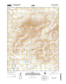 Selawik B-3 SW Alaska Current topographic map, 1:25000 scale, 7.5 X 7.5 Minute, Year 2014