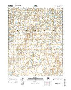 Selawik C-1 NE Alaska Current topographic map, 1:25000 scale, 7.5 X 7.5 Minute, Year 2015