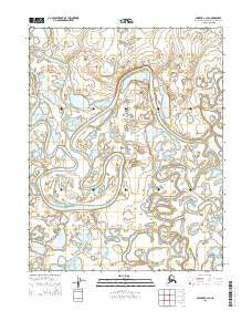 Selawik C-1 SE Alaska Current topographic map, 1:25000 scale, 7.5 X 7.5 Minute, Year 2015