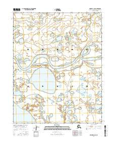 Selawik C-2 SE Alaska Current topographic map, 1:25000 scale, 7.5 X 7.5 Minute, Year 2016