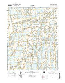 Selawik C-5 NW Alaska Current topographic map, 1:25000 scale, 7.5 X 7.5 Minute, Year 2015