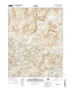 Selawik D-1 SE Alaska Current topographic map, 1:25000 scale, 7.5 X 7.5 Minute, Year 2015
