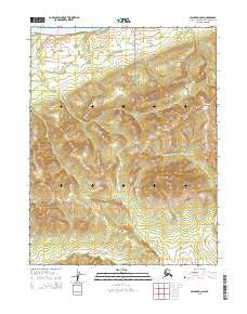 Selawik D-2 NW Alaska Current topographic map, 1:25000 scale, 7.5 X 7.5 Minute, Year 2015