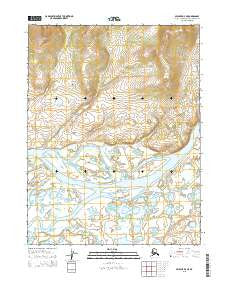 Selawik D-4 NE Alaska Current topographic map, 1:25000 scale, 7.5 X 7.5 Minute, Year 2015